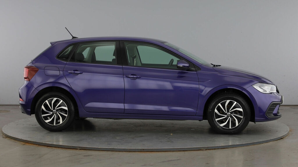 Volkswagen Polo 1.0 Tsi Life Dsg Euro 6 5-Door WR23YPN Purple #4