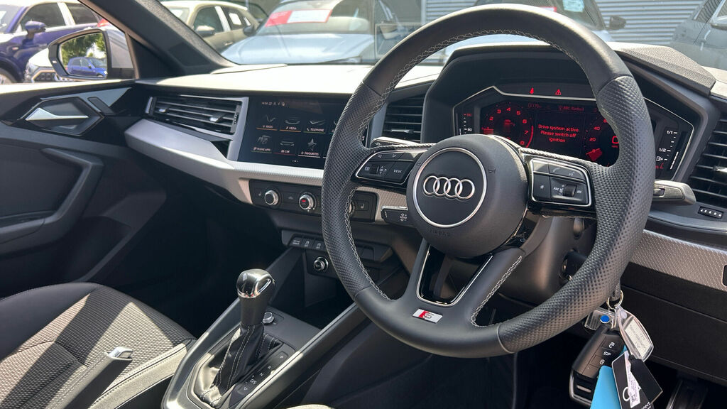 Audi A1 Tfsi 35 S Line Sportback S Tronic Euro 6 5-Door WM75HZG Grey #6