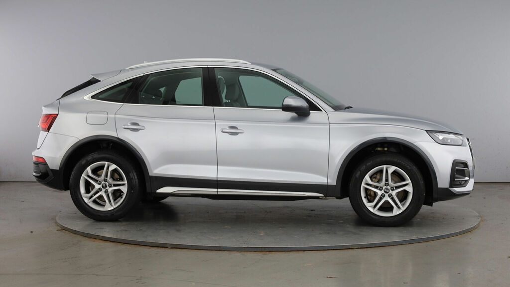 Audi Q5 2.0 Tdi 40 Sport Sportback S Tronic Quattro Euro 6 CF21JCZ Silver #4
