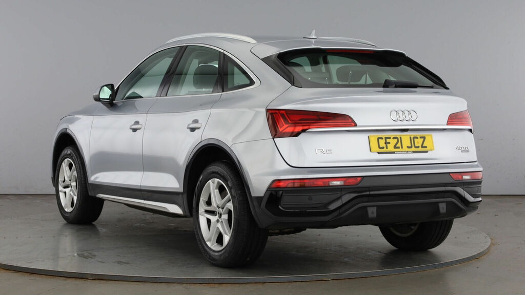 Audi Q5 2.0 Tdi 40 Sport Sportback S Tronic Quattro Euro 6 CF21JCZ Silver #3