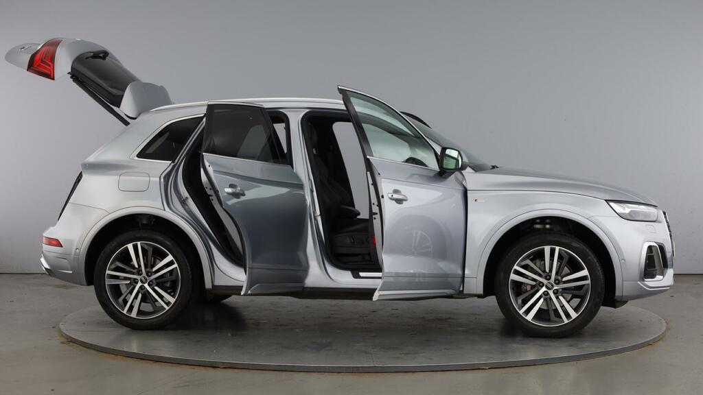 Audi Q5 2.0 Tfsi 45 S Line S Tronic Quattro Euro 6 5-Door WR73VYJ Silver #6