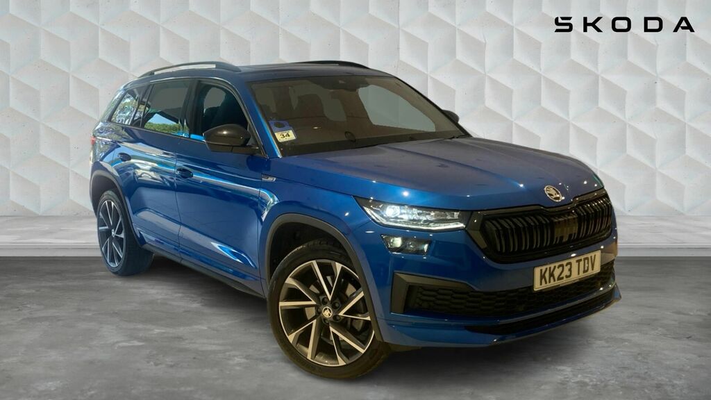 Skoda Kodiaq 2.0 Tdi Sportline Dsg 4Wd Euro 6 5-Door 7 Seat Blue