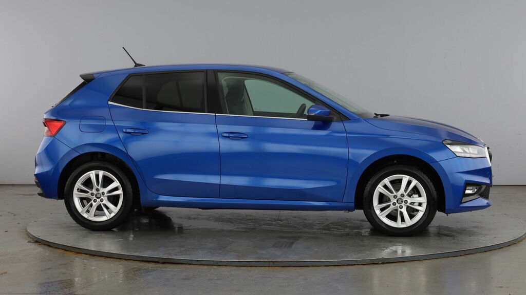 Skoda Fabia 1.0 Tsi Se L Edition Dsg Euro 6 5-Door Blue #4