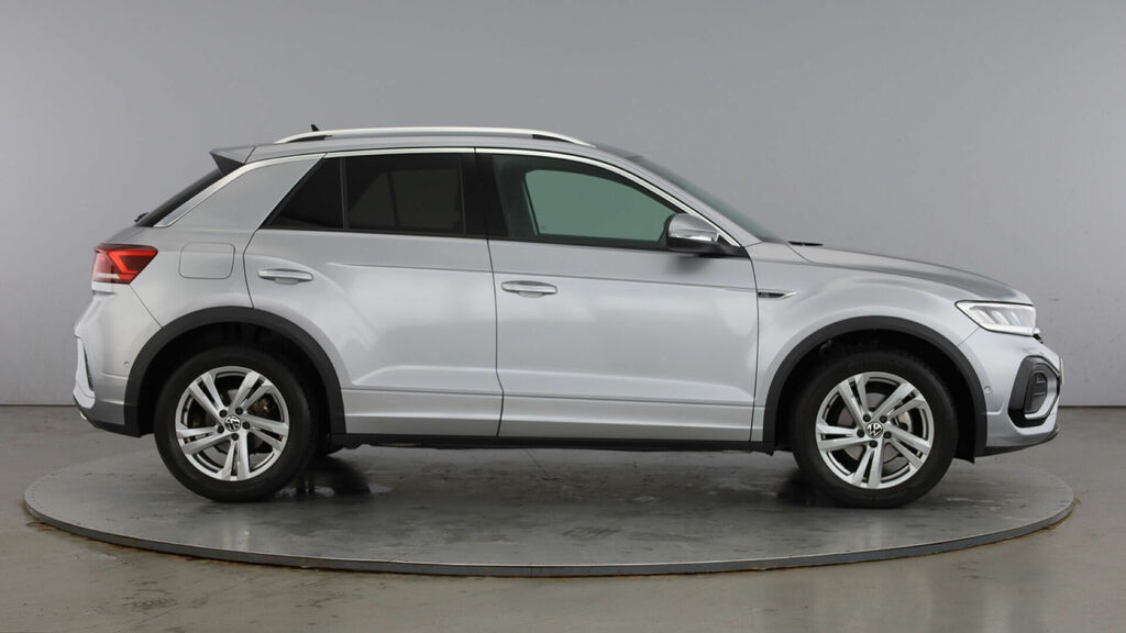 Volkswagen T-Roc Tsi R-line Dsg Euro 6 5-Door Silver #4