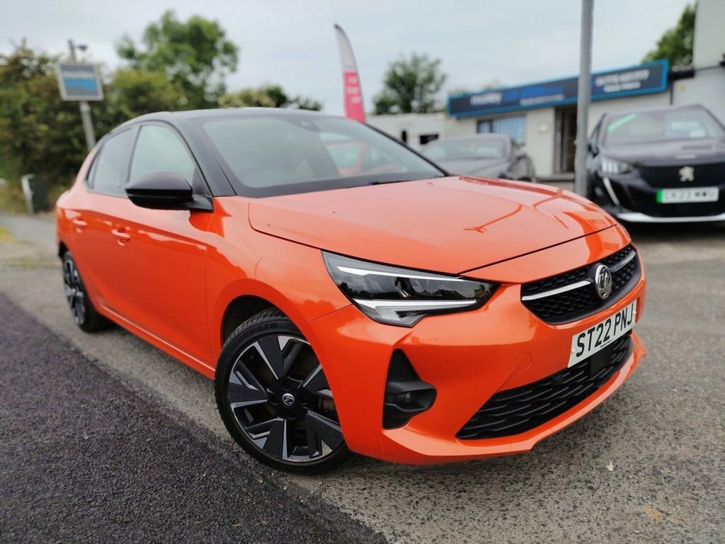 Vauxhall Corsa-e Hatchback ST22PNJ Orange
