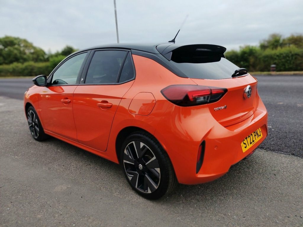 Vauxhall Corsa-e Hatchback ST22PNJ Orange #4