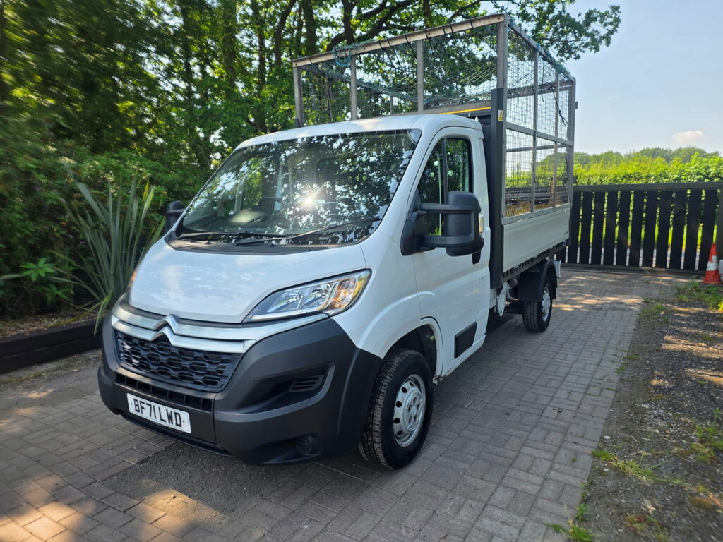 Citroen Relay 2.2 Bluehdi 35 Plus Ready To Run Tipper White #6