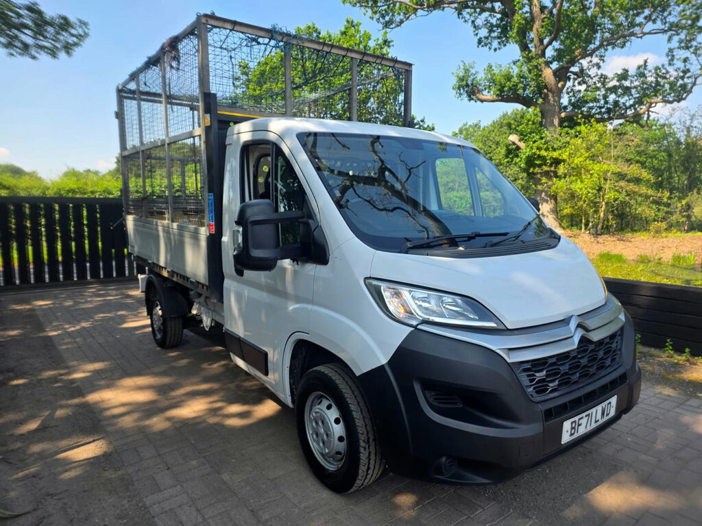 Citroen Relay 2.2 Bluehdi 35 Plus Ready To Run Tipper White #3