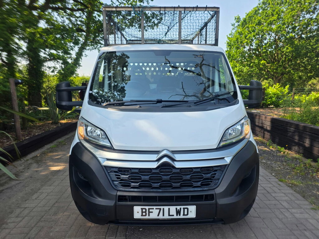 Citroen Relay 2.2 Bluehdi 35 Plus Ready To Run Tipper White #5