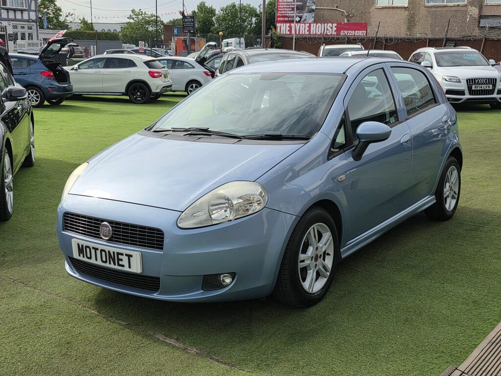 Fiat Grande Punto 1.4 Active Sport Hatchback 139 Blue #5