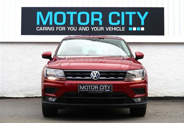 Volkswagen Tiguan 2.0 Tdi Bluemotion Tech Se Navigation Suv Dies Red #5