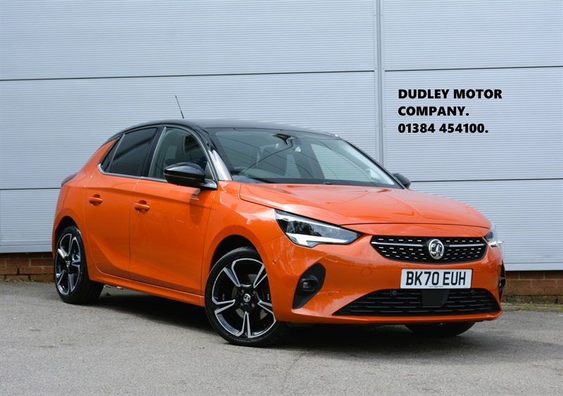 Vauxhall Corsa 1.2 Turbo Elite Nav Premium Hatchback M BK70EUH Orange