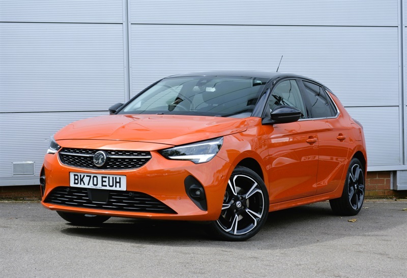 Vauxhall Corsa 1.2 Turbo Elite Nav Premium Hatchback M BK70EUH Orange #2