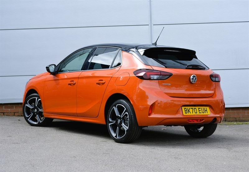 Vauxhall Corsa 1.2 Turbo Elite Nav Premium Hatchback M BK70EUH Orange #4