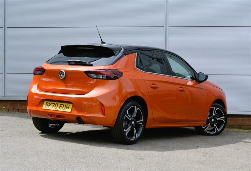 Vauxhall Corsa 1.2 Turbo Elite Nav Premium Hatchback M BK70EUH Orange #6