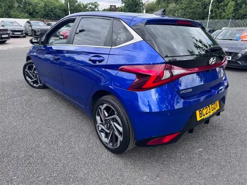 Hyundai I20 1.0 T-gdi Mhev Premium Hatchback Hybrid Blue #2