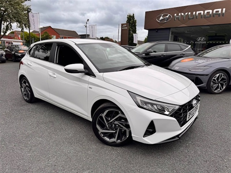Hyundai I20 1.0 T-gdi Mhev Premium Hatchback Hybrid White