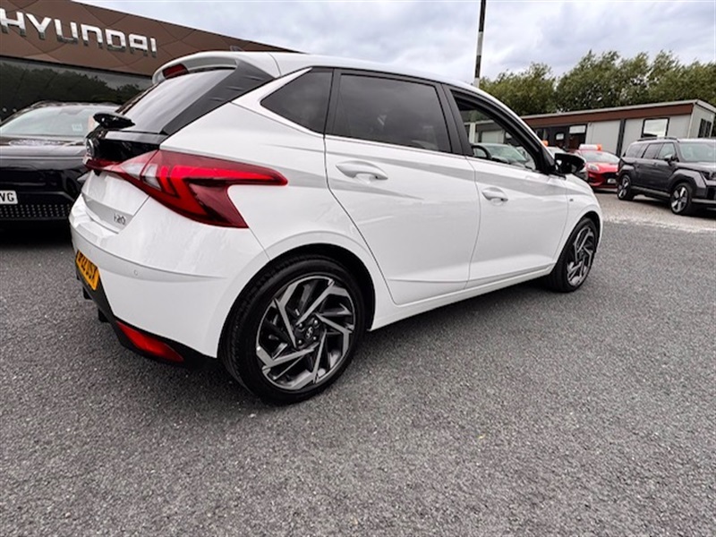 Hyundai I20 1.0 T-gdi Mhev Premium Hatchback Hybrid White #6