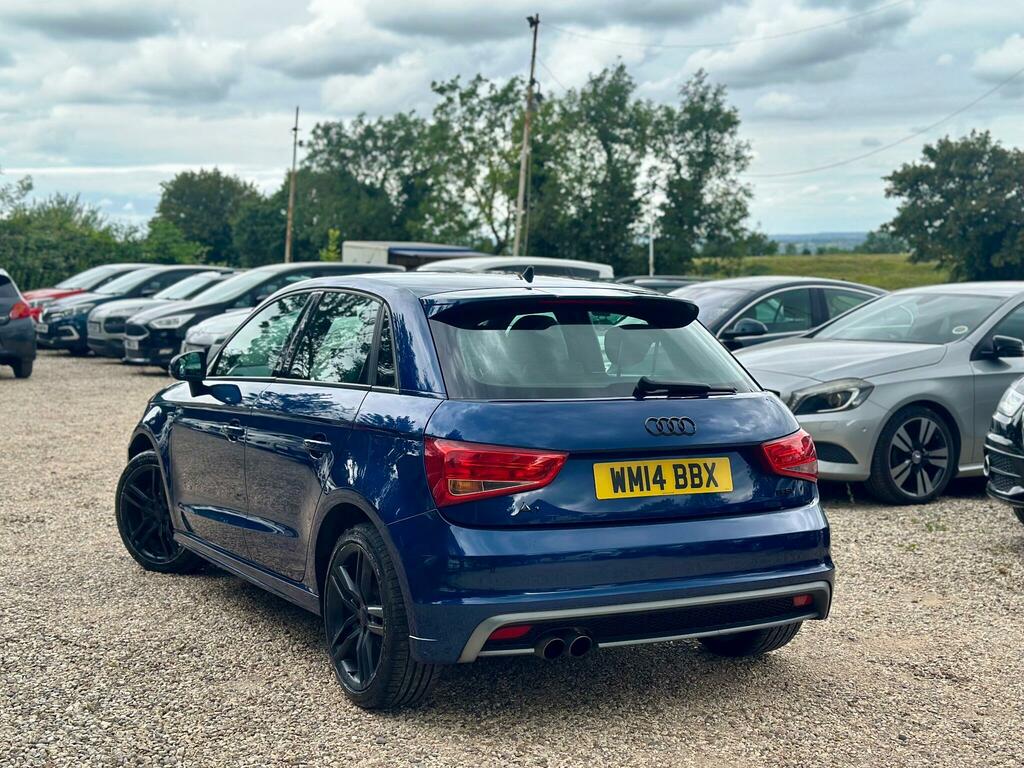 Audi A1 1.4 Tfsi S Line Sportback Euro 5 Ss Blue #6