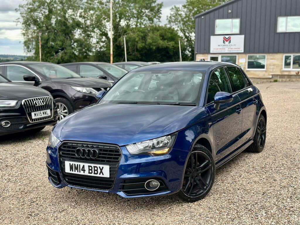 Audi A1 1.4 Tfsi S Line Sportback Euro 5 Ss Blue #2