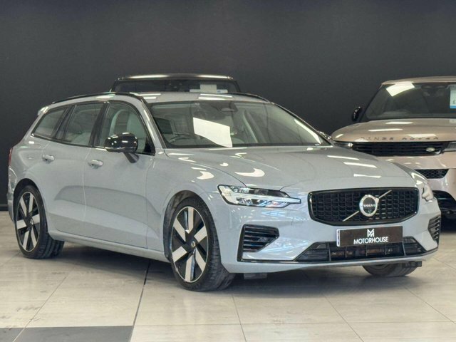 Volvo V60 2023 2.0 T6 Recharge 18.8Kwh Plus Estate Petro YX73KBY Grey #5