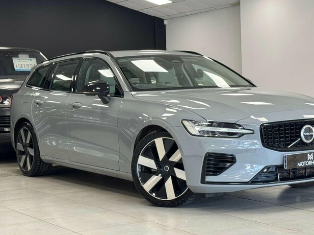 Volvo V60 2023 2.0 T6 Recharge 18.8Kwh Plus Estate Petro YX73KBY Grey #6