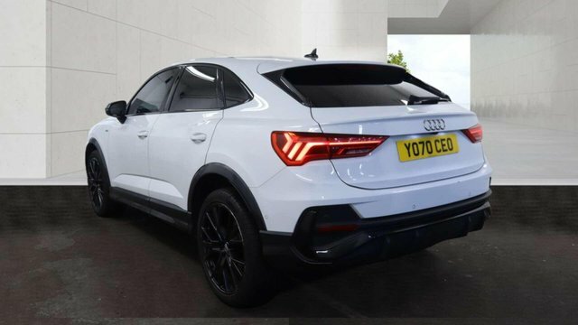 Audi Q3 2020 2.0 Tdi 40 Vorsprung Sportback S T White #3