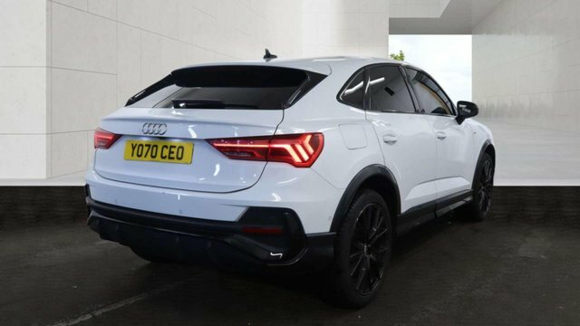 Audi Q3 2020 2.0 Tdi 40 Vorsprung Sportback S T White #4