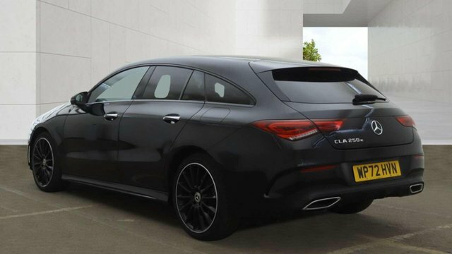 Mercedes-Benz CLA Class 2022 1.3 Cla250e 15.6Kwh Amg Line Night Edition P Black #3