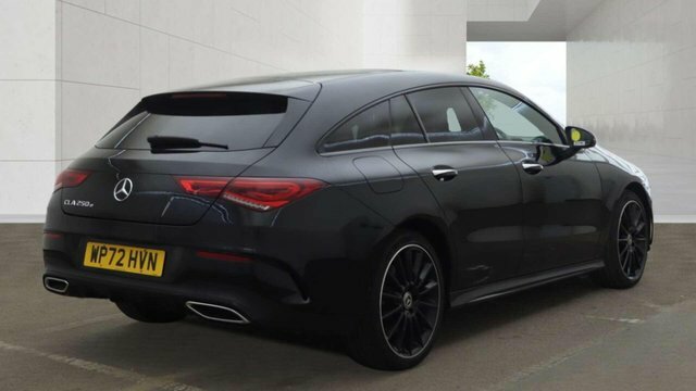 Mercedes-Benz CLA Class 2022 1.3 Cla250e 15.6Kwh Amg Line Night Edition P Black #4