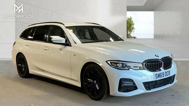 BMW 3 Series 2020 2.0 320D M Sport Touring Euro White