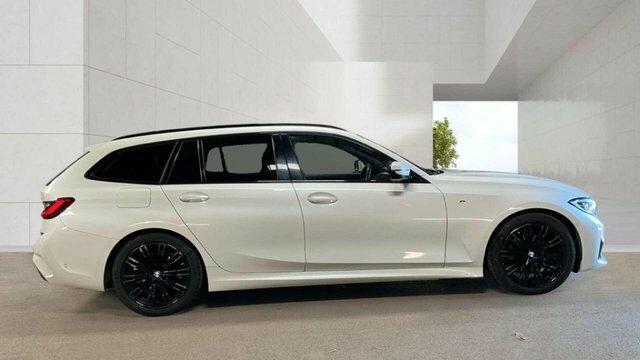 BMW 3 Series 2020 2.0 320D M Sport Touring Euro White #5