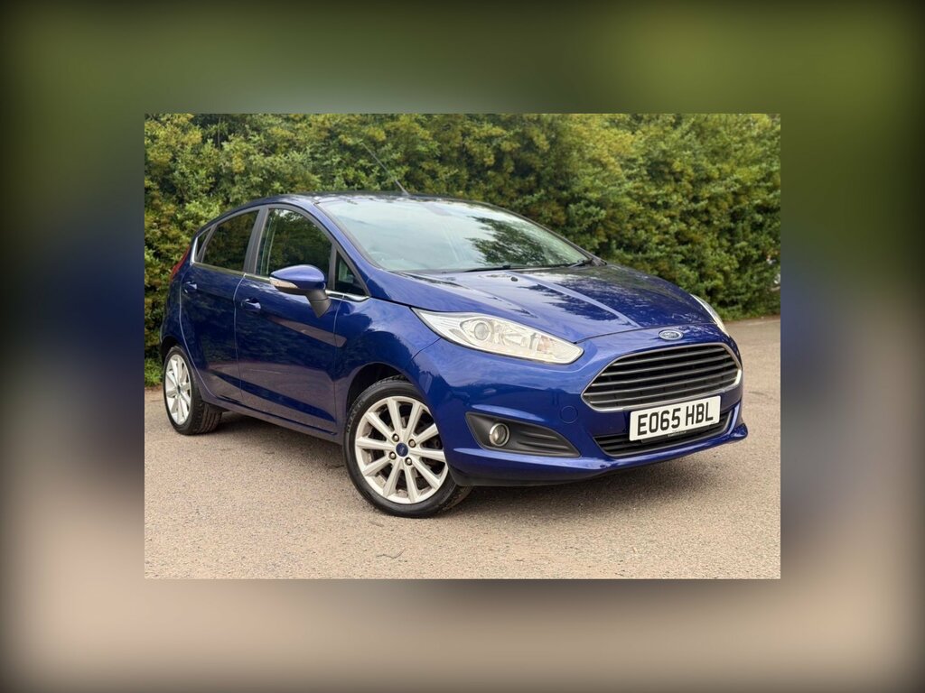 Ford Fiesta 1.0 Titanium Euro 6 Ss Blue