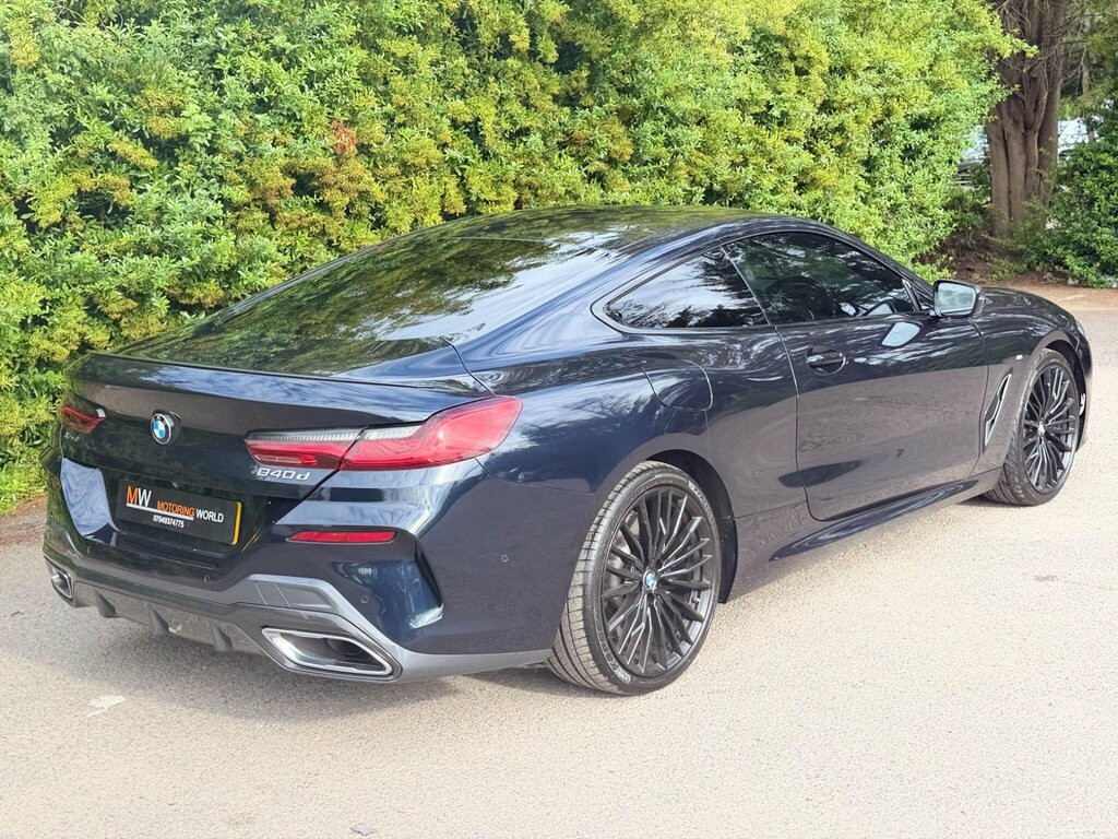 BMW 8 Series 3.0 840D Steptronic Xdrive Euro 6 Ss Black #6