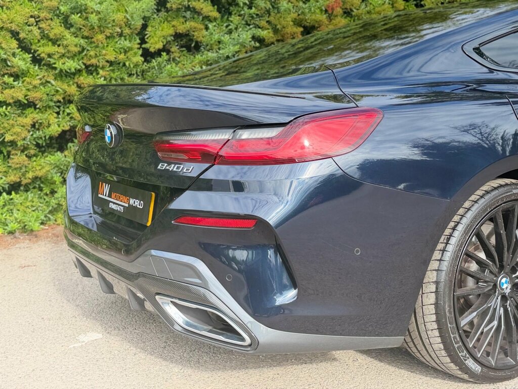 BMW 8 Series M850i Xdrive Convertible Black #7