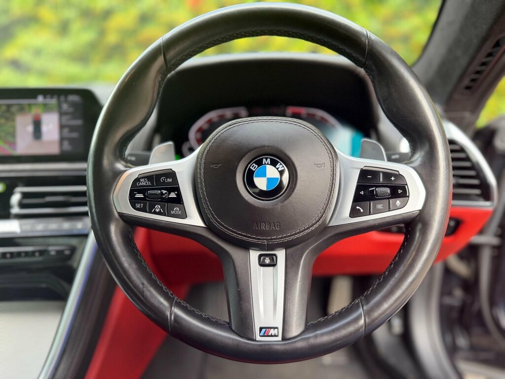 BMW 8 Series M850i Xdrive Convertible Black #13