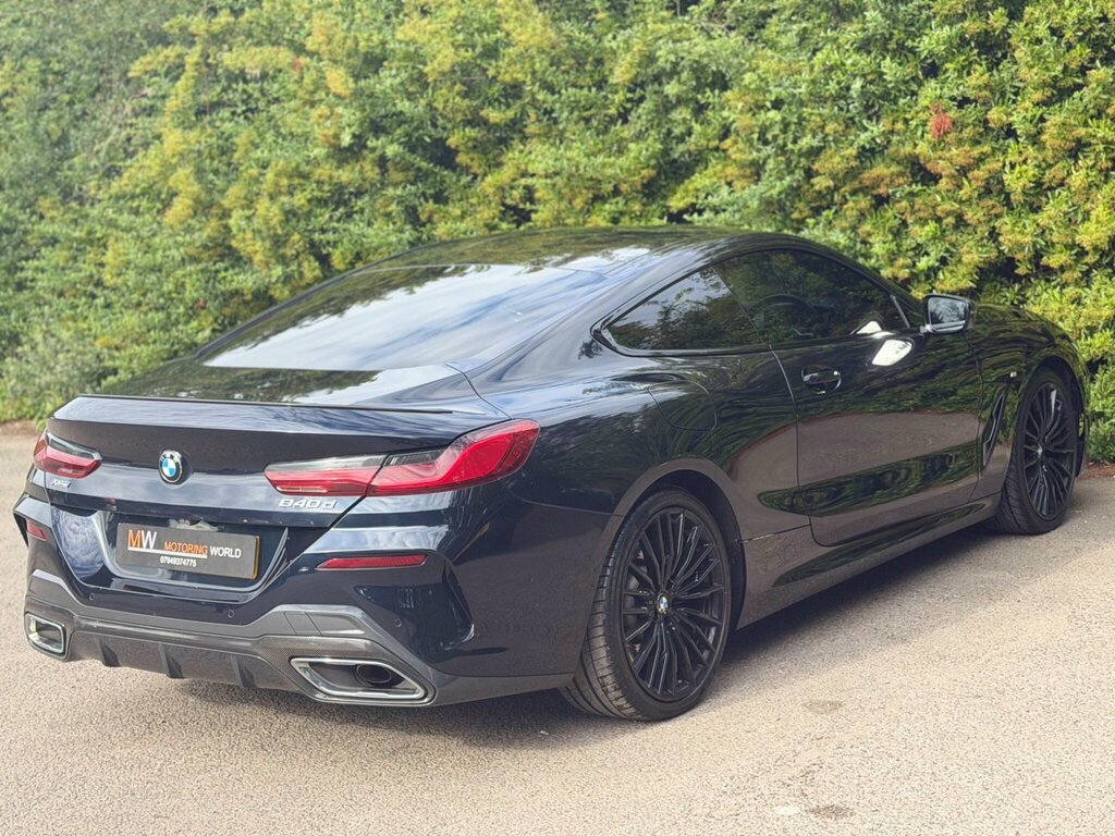BMW 8 Series M850i Xdrive Convertible Black #8