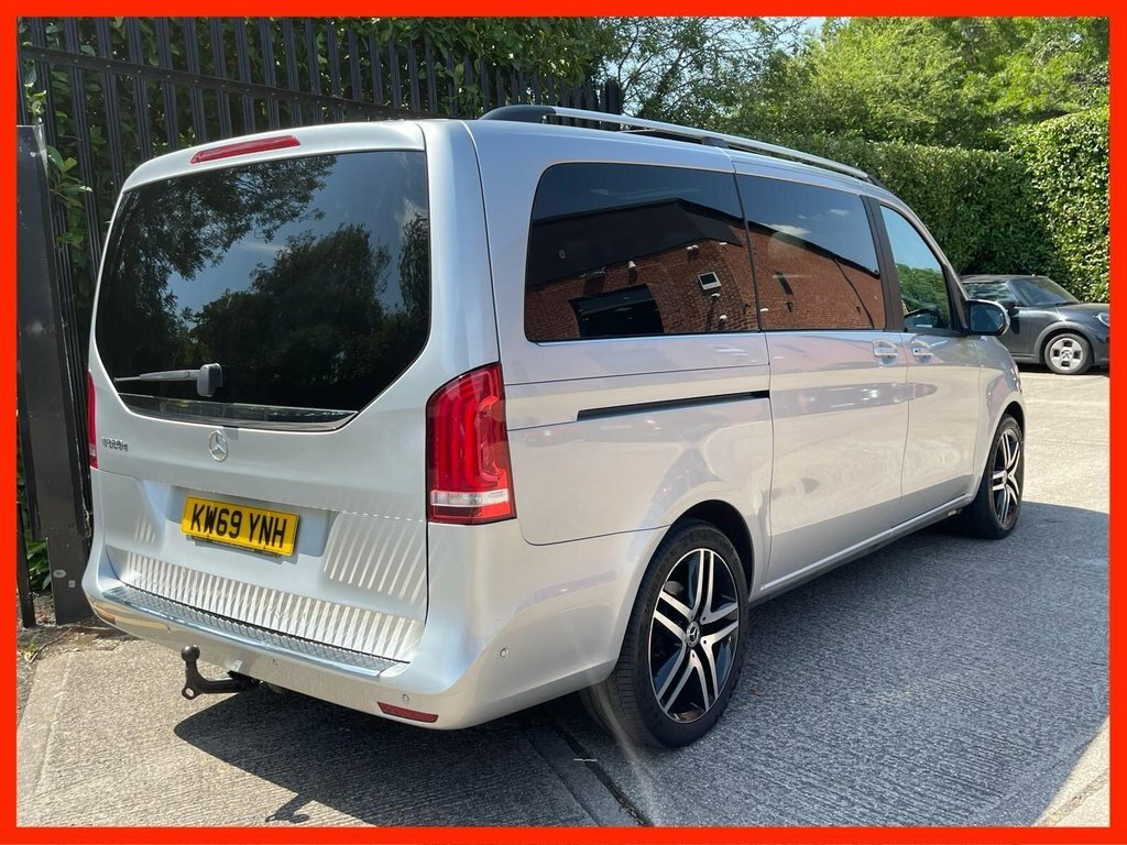 Mercedes-Benz V Class 2.0 V220d Sport Mpv G-tronic Euro 6 S KW69YNH Silver #4