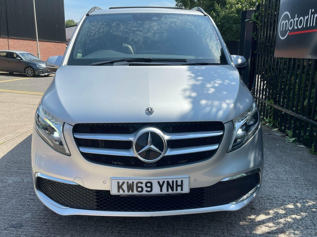 Mercedes-Benz V Class 2.0 V220d Sport Mpv G-tronic Euro 6 S KW69YNH Silver #6