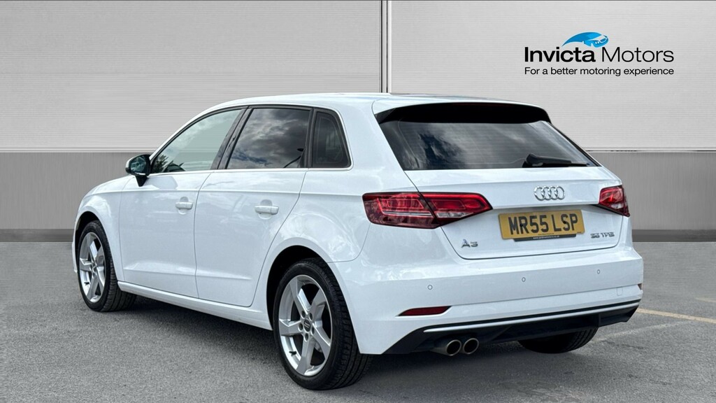 Audi A3 Sport MT19HXH White #5