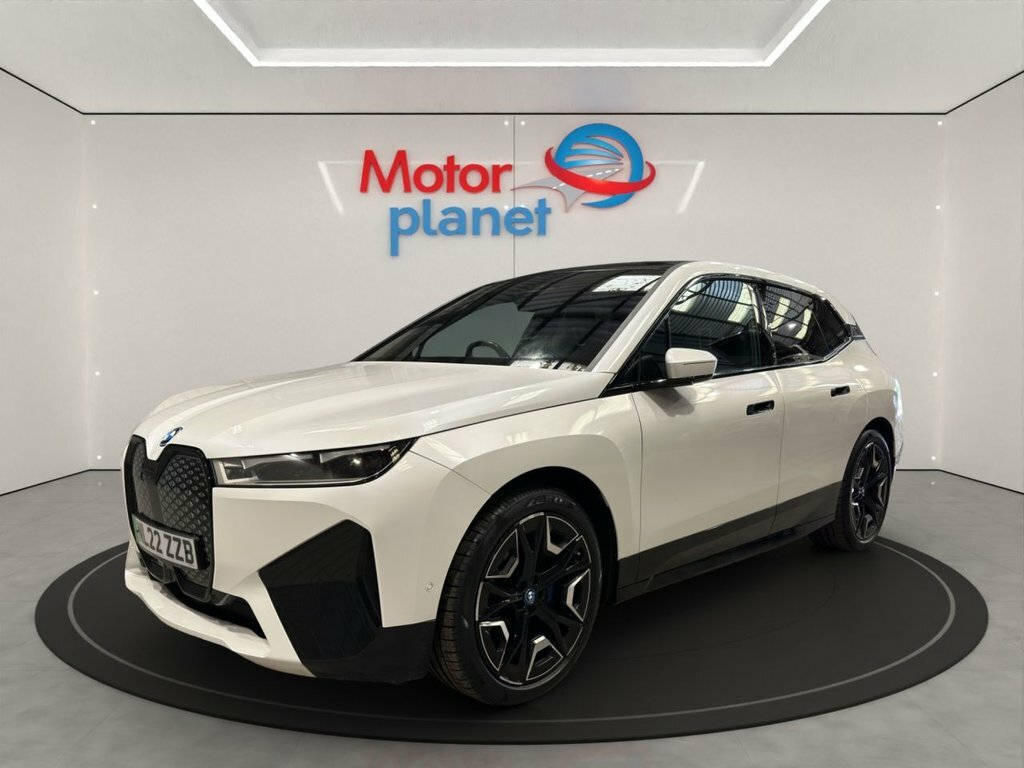 BMW iX Suv White #3