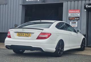 Mercedes-Benz C Class 2.1 C220 Cdi Amg Sport Edition Coupe G- White #6