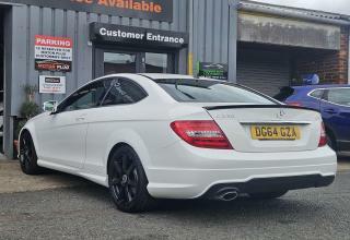 Mercedes-Benz C Class 2.1 C220 Cdi Amg Sport Edition Coupe G- White #2