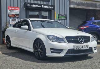 Mercedes-Benz C Class 2.1 C220 Cdi Amg Sport Edition Coupe G- White