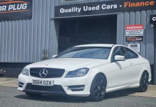 Mercedes-Benz C Class 2.1 C220 Cdi Amg Sport Edition Coupe G- White #5