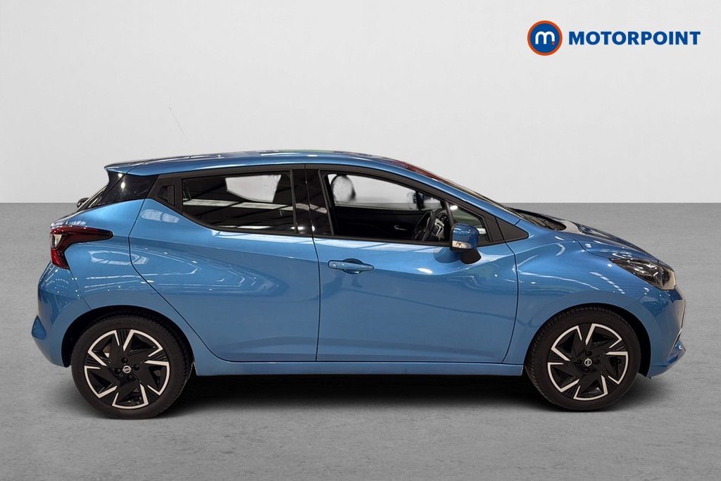 Nissan Micra 1.0 Ig-t 92 Acenta Cvt EY22RZW Blue #4