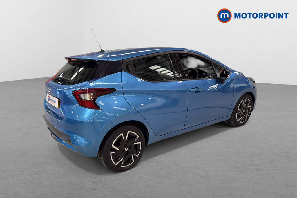 Nissan Micra 1.0 Ig-t 92 Acenta Cvt EY22RZW Blue #5