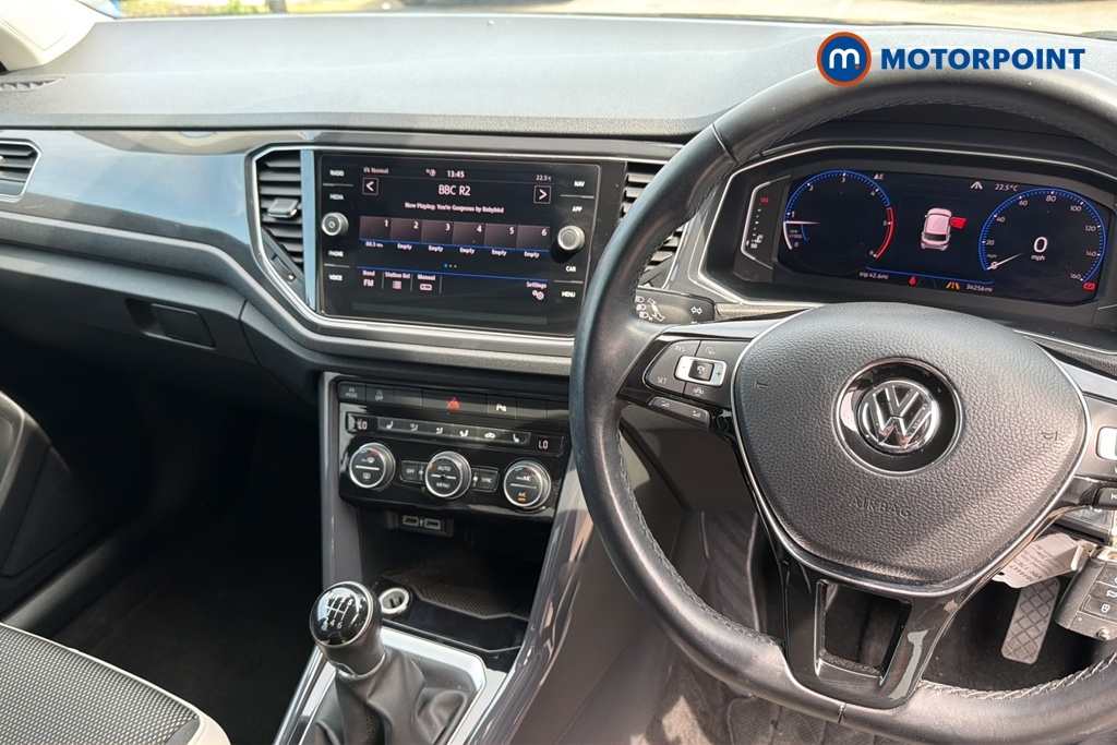 Volkswagen T-Roc 2.0 Tdi R-line Blue #9
