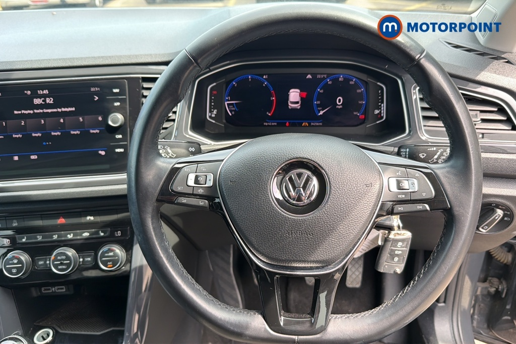 Volkswagen T-Roc 2.0 Tdi R-line Blue #10