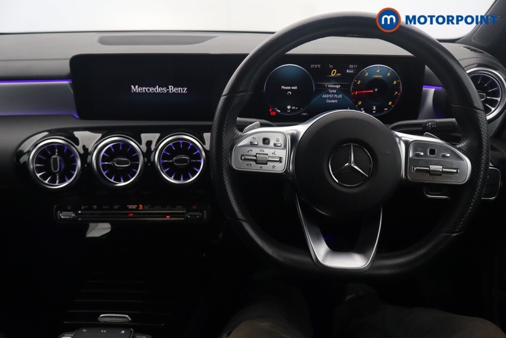 Mercedes-Benz CLA Class 1.3 Cla180 Amg Line Premium Plus 2 Coupe Pet White #9